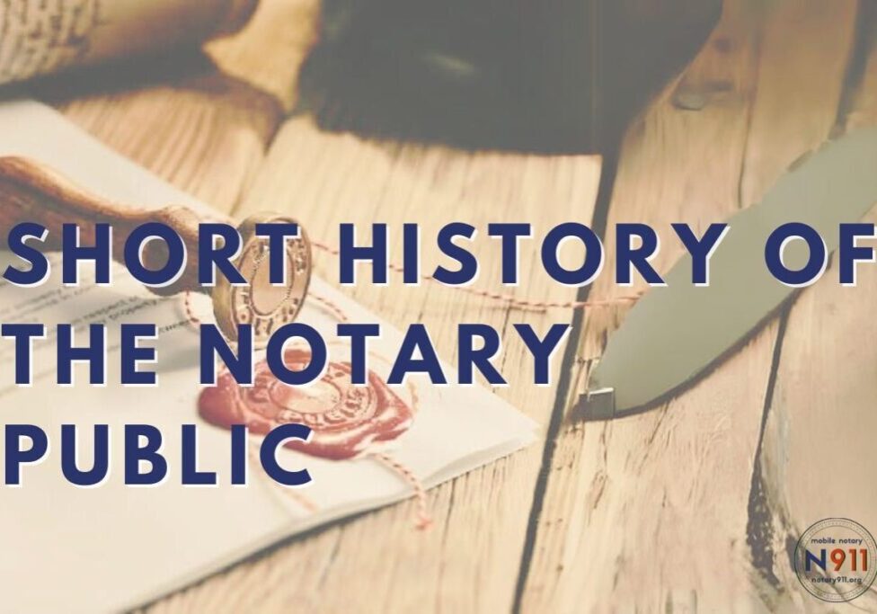 short+history+of+notary+public